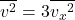 \overline{v^2}=3\overline{{v_x}^2}\\