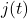 j(t)