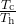 \frac{T_{\text{c}}}{T_{\text{h}}}\\