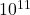 {\text{10}}^{\text{11}}