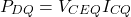 \[P_{DQ} = V_{CEQ} I_{CQ} \]