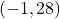(-1, 28)