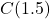 C(1.5)