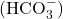 {\text{(HCO}}_{\text{3}}^{-}\text{)}
