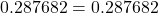 0.287682 = 0.287682