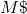 M\char36