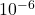 {\text{10}}^{-6}