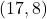 (17, 8)