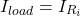 \[I_{load} = I_{R_i} \]