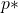 p*