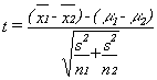T-statistic