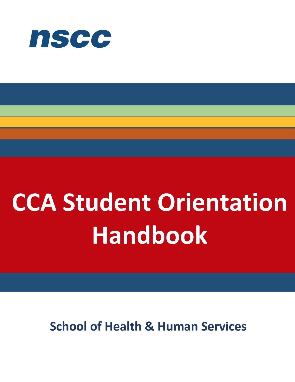 Cover image for CCA Student Orientation Handbook
