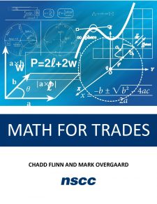 Math for Trades Volume 1 book cover