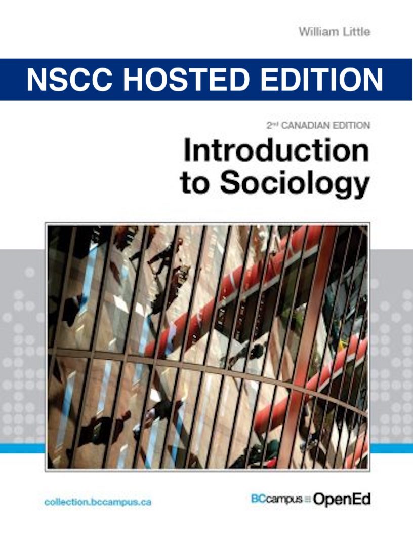Cover image for Introduction to Sociology - 2nd Canadian Edition