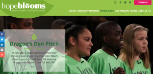 Hope Blooms is a Nova Scotian Social Enterprise that pitched Dragons Den.