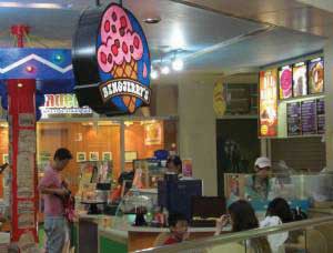 A Ben & Jerry's in Singapore