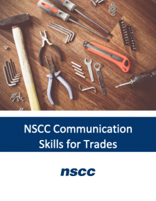 NSCC Communication Skills for Trades book cover