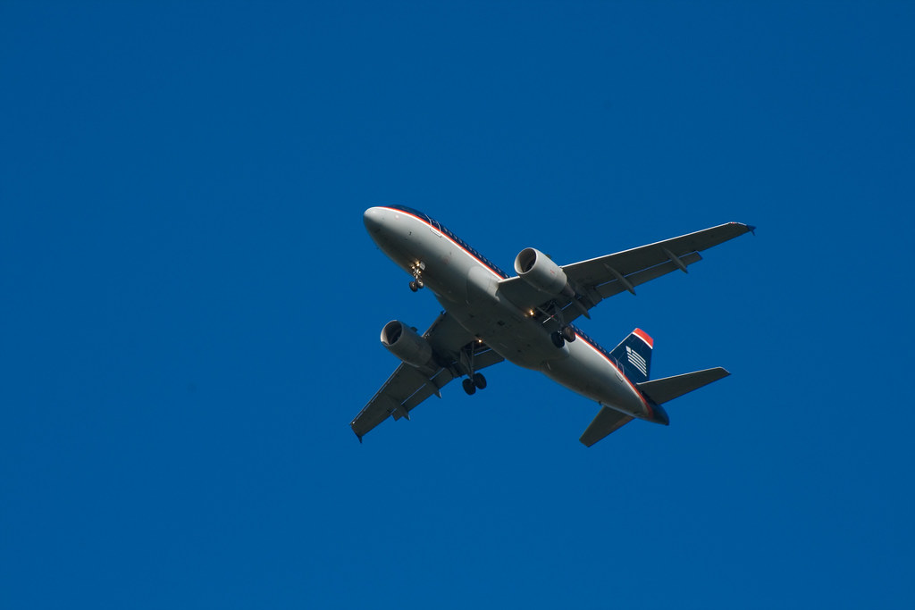 Image of an aircraft in flight.