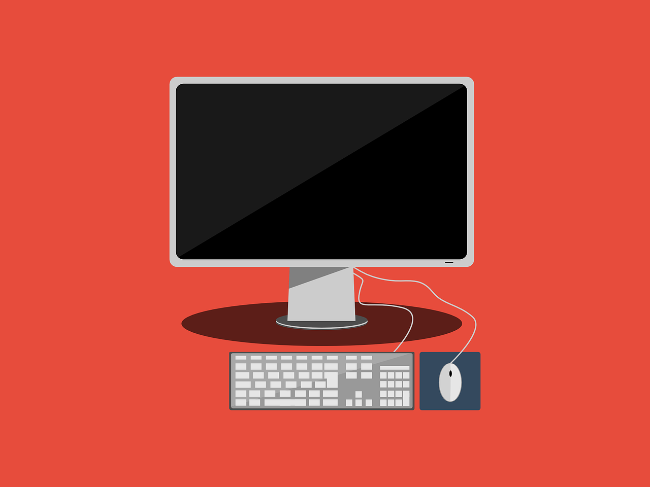 A personal computer.