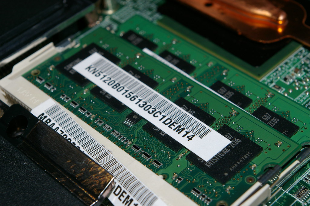 A RAM stick.
