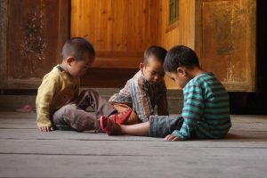 As speakers of Chinese, these boys would understand the importance of pitch.