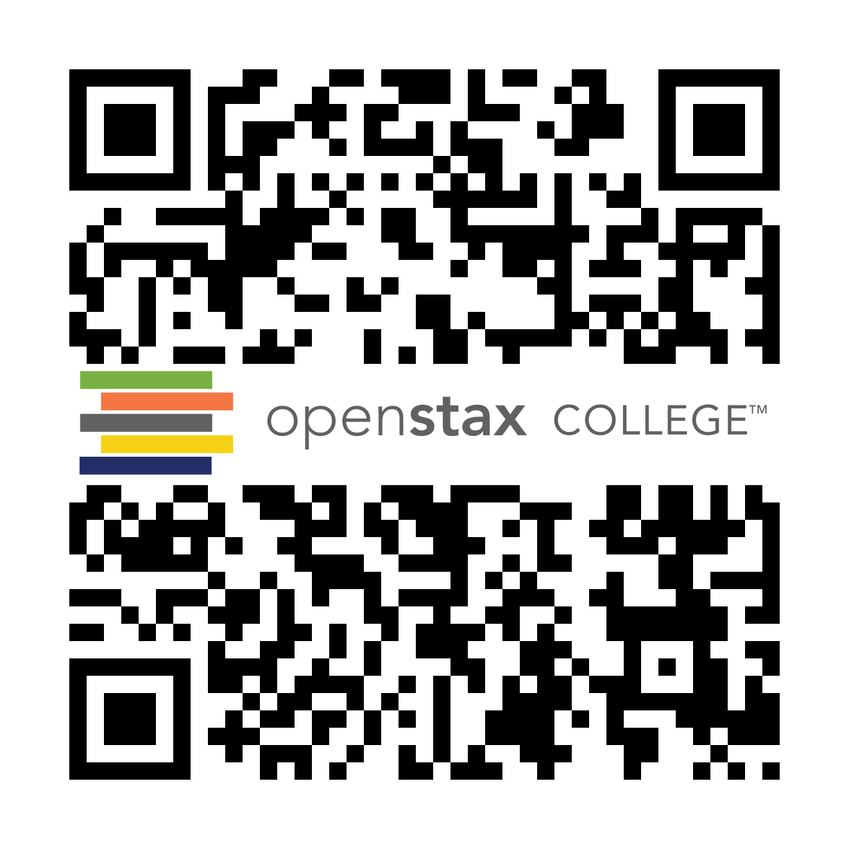 QR Code representing a URL