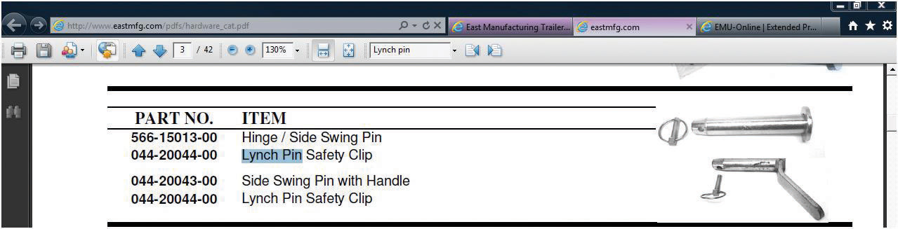 Searching for a Part