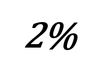 2 percent