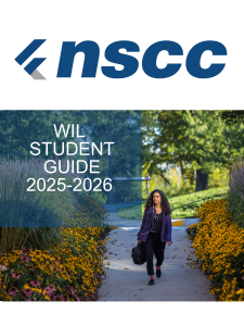 Work-Integrated Learning Student Guide book cover