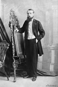 Photo of George Stephen, one of the Montreal consortium who financed and built the Canadian Pacific Railway.