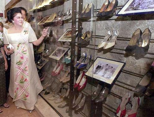 Imelda Marcos' shoes