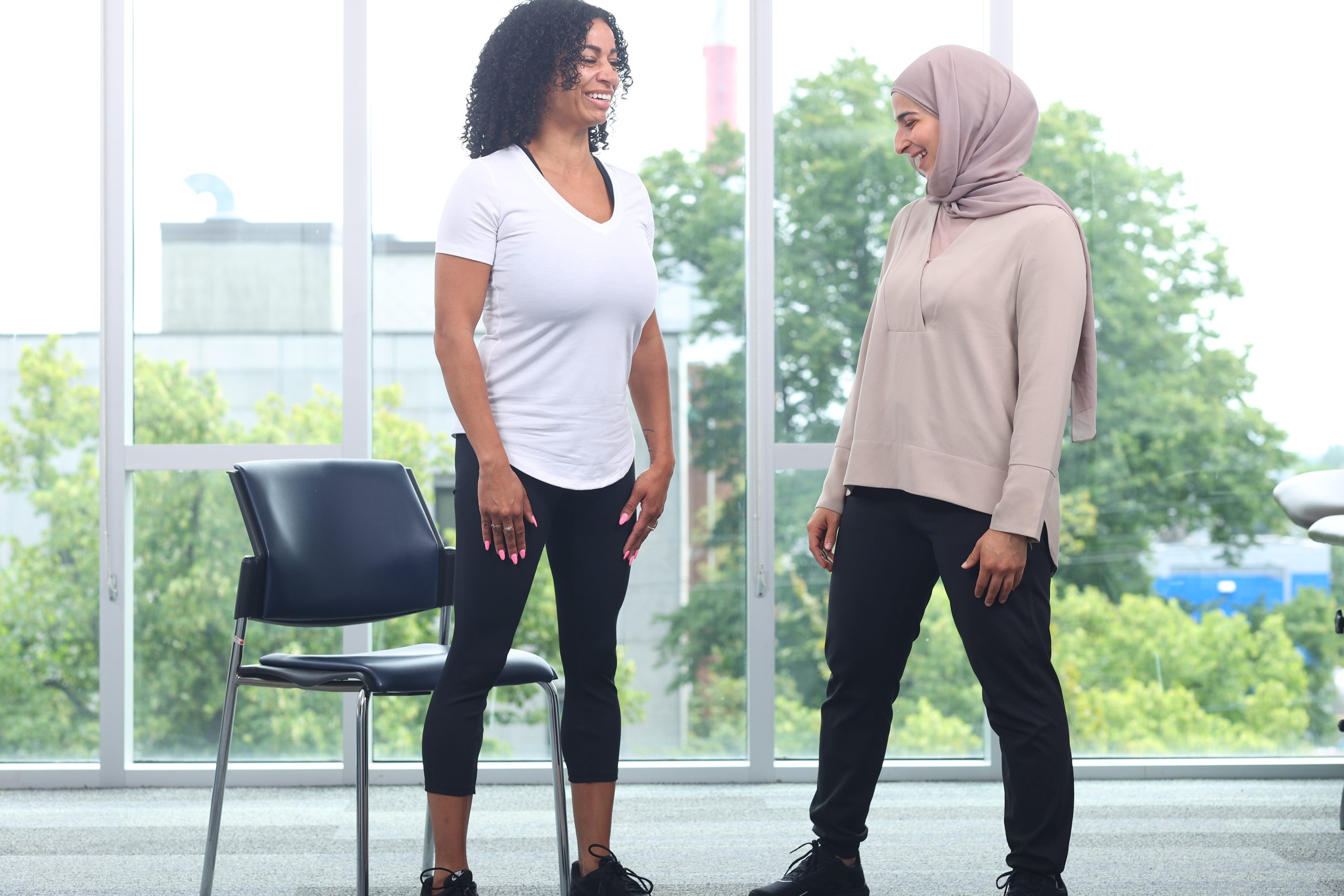 Sit to stand - standing