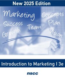 Introduction to Marketing I 3e book cover
